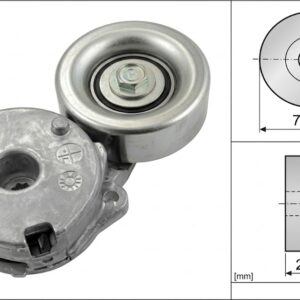 TENSOR ACCESORIOS NISSAN TIIDA  1800 y 2000. NISSAN JUKE, SENTRA B16, B17, QASHQAI J10, J11.